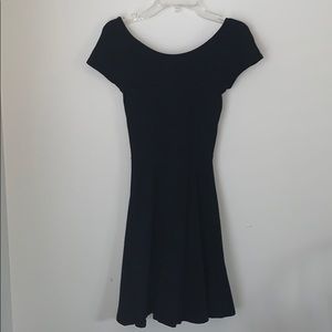 Simple black dress